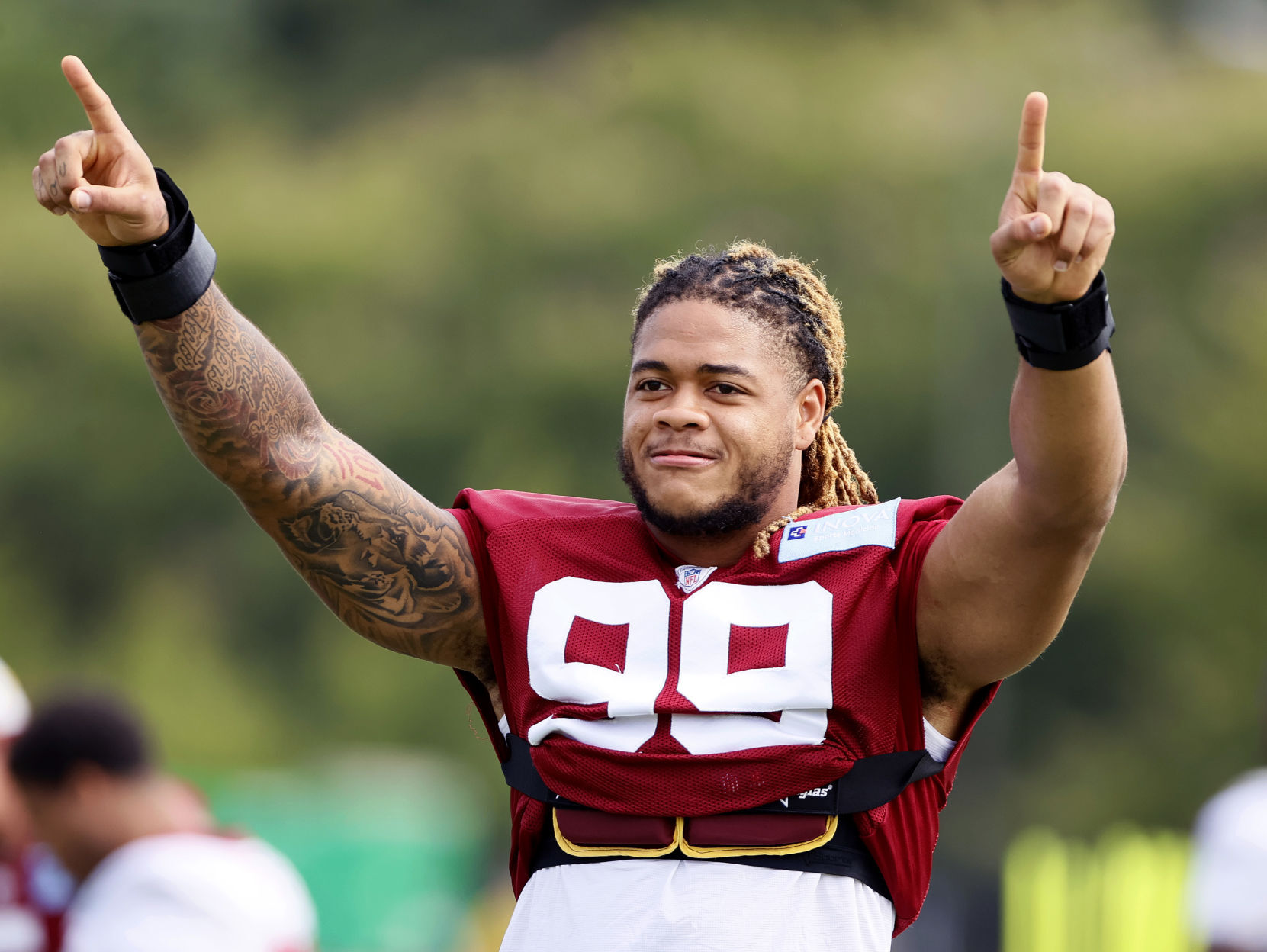 Fan appreciation day at Washington training camp